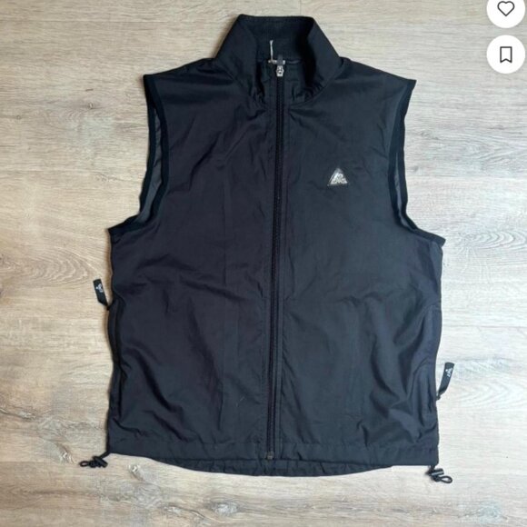 Vtg 90s EMS Technical Cycling Vest Fleece Lined Gilet - $24 - Picture 1 of 4